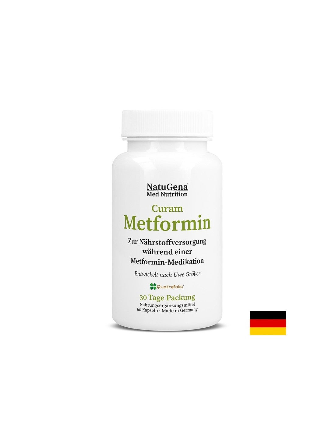 Curammetformin (витамини и минерали за поддържане на кръвната захар) x 60 капсули
