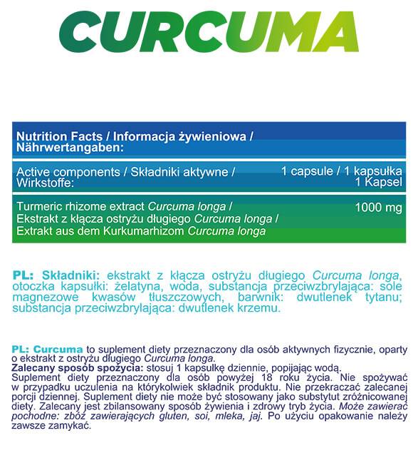 Curcuma | Куркума 1000 mg - 90 капсули