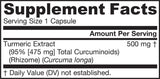 Куркумин 95 500 mg | 95% екстракт от куркуминоиди - 120 капсули