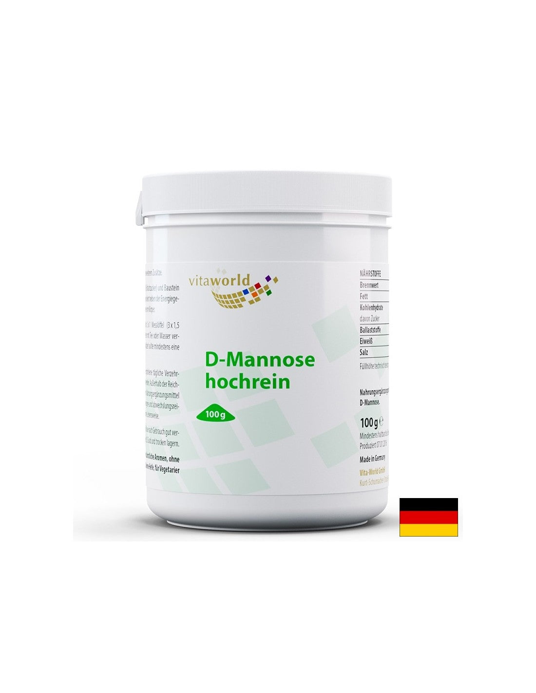 Пикочни пътища - D -маноза (от царевица), 100 g прах
