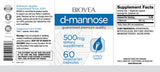 D-Mannose 500 mg / 60 капачки