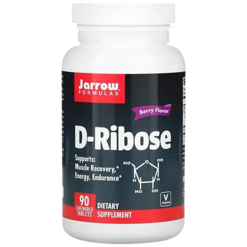 D-Ribose 90 дъвчащи таблетки