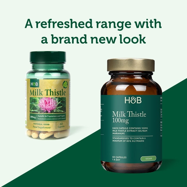 Екстракт от млечен трън (млечен трън) 60 капсули Holland & Barrett