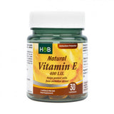 Витамин Е (витамин Е) Естествен 400 IU 30 капсули Holland & Barrett