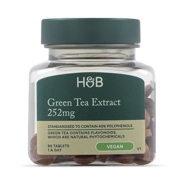 Екстракт от зелен чай 315mg 100 таблетки Holland & Barrett