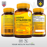 Витамин D3 1000IU (25UG) 365 Softgels