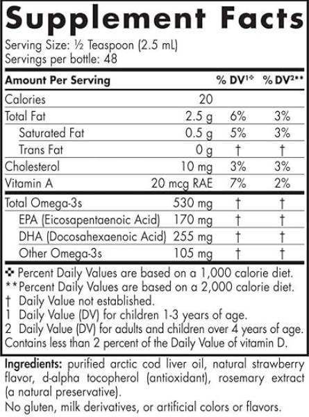 DHA Junior Liquid | 170 mg EPA и 255 mg DHA - 119 ml