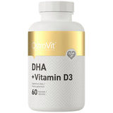 DHA + витамин D3 | 300 mg DHA от рибено масло 60 гел капсули