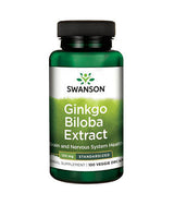 Стандартизирано от забавено освобождаване Ginkgo 120 mg - 100 капсули