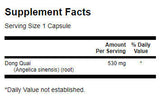 Dong quai root 530 mg - 100 капсули