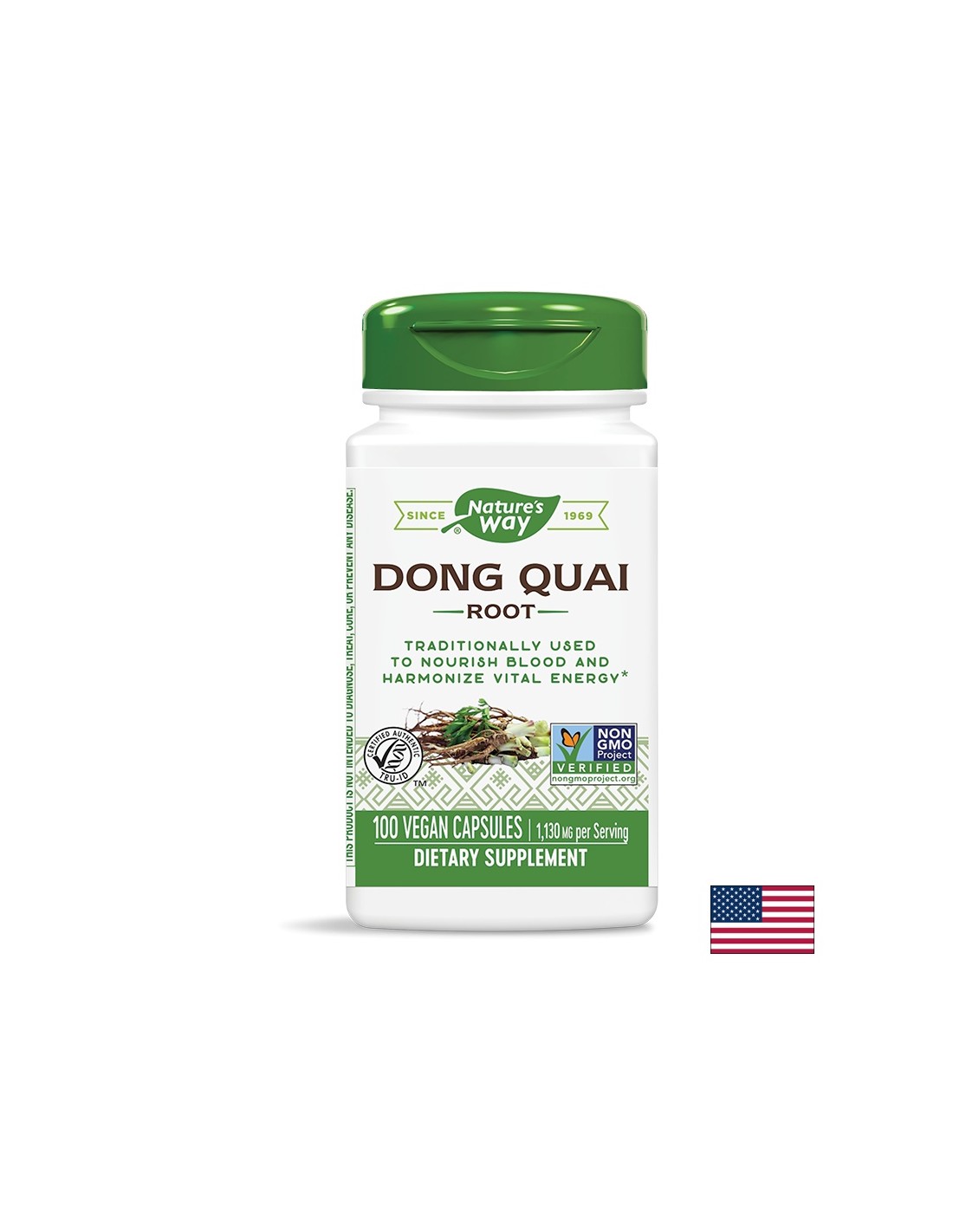 Dong quai root - 100 капсули