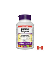 Храносмилателни ензими х 90 табл <tc>Webber Naturals</tc>