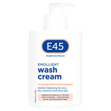 E45 Емолиентен крем за почистване на суха, чувствителна и сърбяща кожа - 250 ml