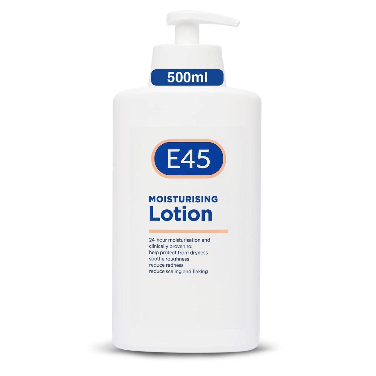 E45 овлажняващ лосион за суха и чувствителна кожа - 500 ml