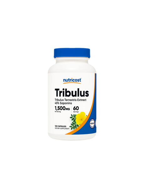 Сексуална и мускулна функция - Трибулус (Tribulus), 120 капсули Nutricost - Feel You