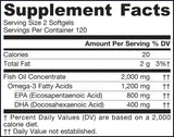 EPA -DHA баланс - 120 гел капсули