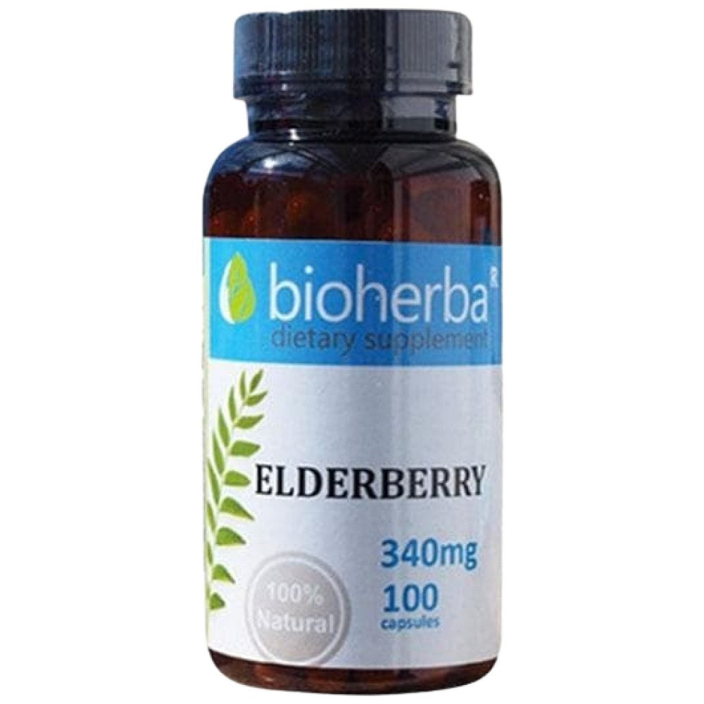 Elderberry 340 mg 100 капсули