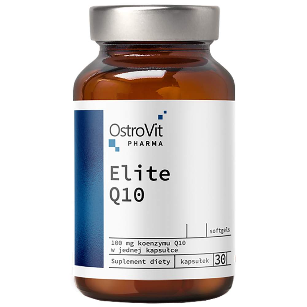 Elite Q10 100 mg | Coq10 30 гел капсули