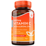 Витамин C 1000 mg с цинк (Albion® Zinc) 15 mg 210 таблетки <tc>Nutravita</tc>