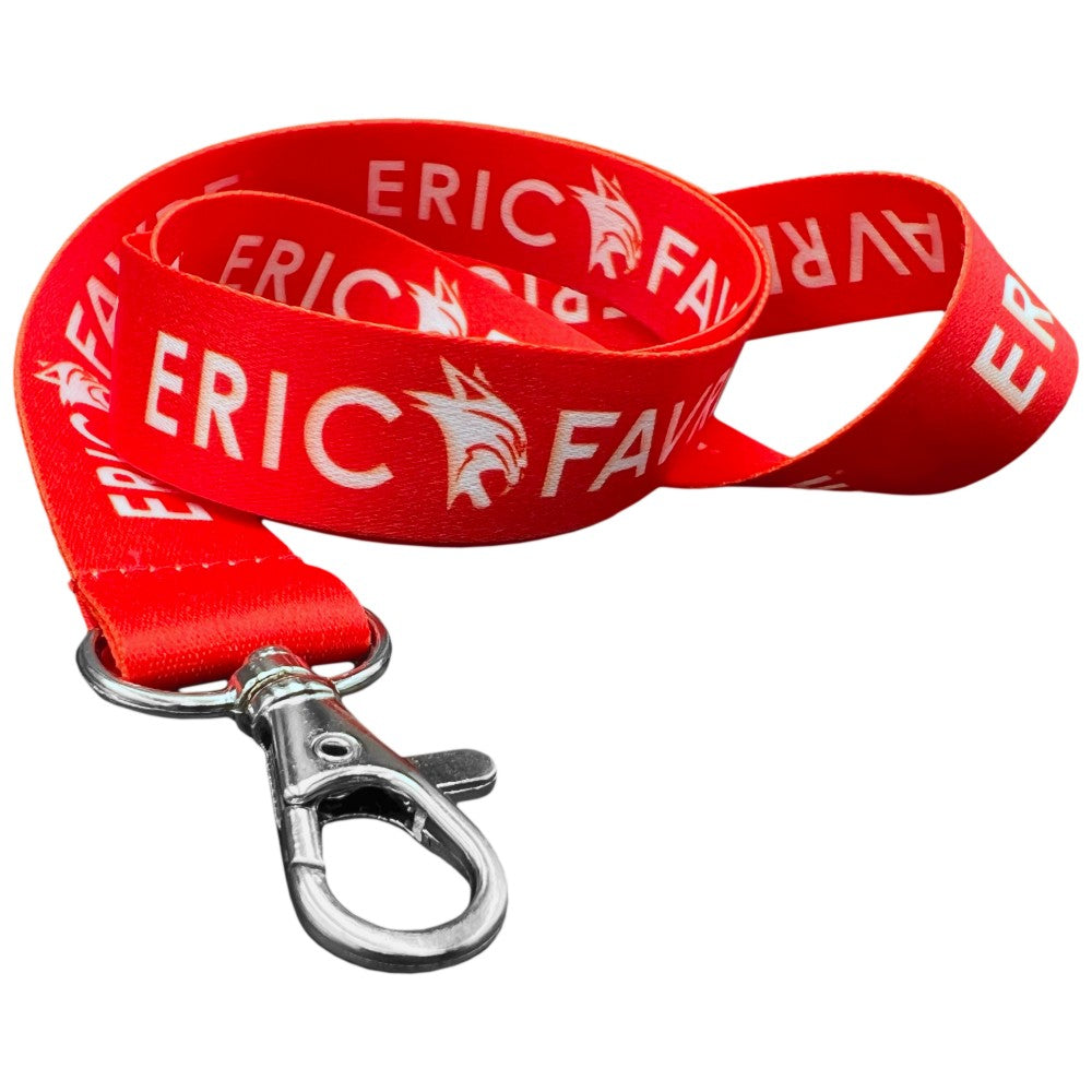 Link keychain на Eric Facre - червено