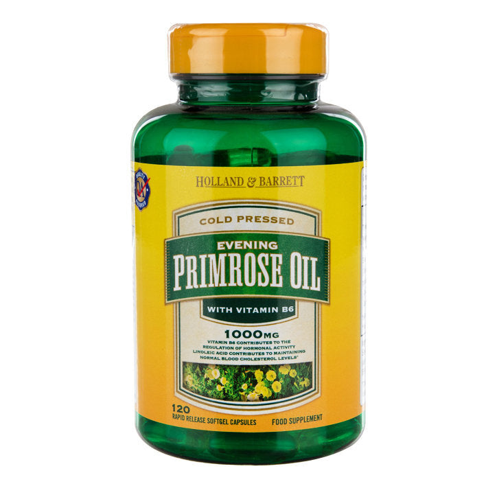 Вечерно масло от прамроза 1000mg 120 капсули Holland & Barrett