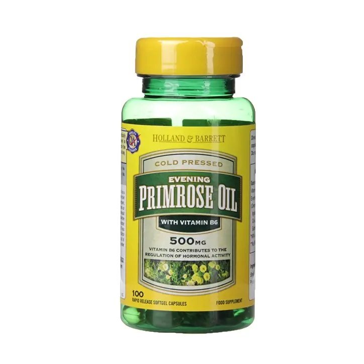 Вечерно масло от прамроуз 500mg 100 капсули Holland & Barrett