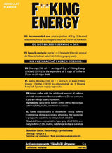 F ** King Energy | Силно кафенета - 130 грама