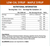 Подходящ кухня с ниско-CAL сироп | Клен - 425 ml