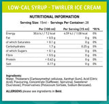 Подходящ кухня с ниско-CAL сироп | Twirler Ice Cream - 425 ml