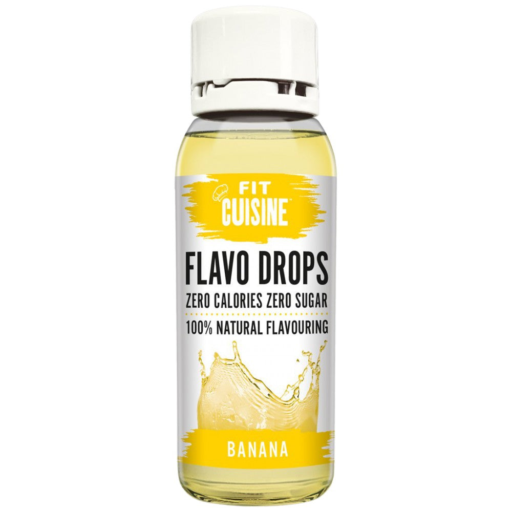 Fit Cuisine Flavo капки | Нулеви калории - нула захар - 100% естествено ароматизиране - 38 ml