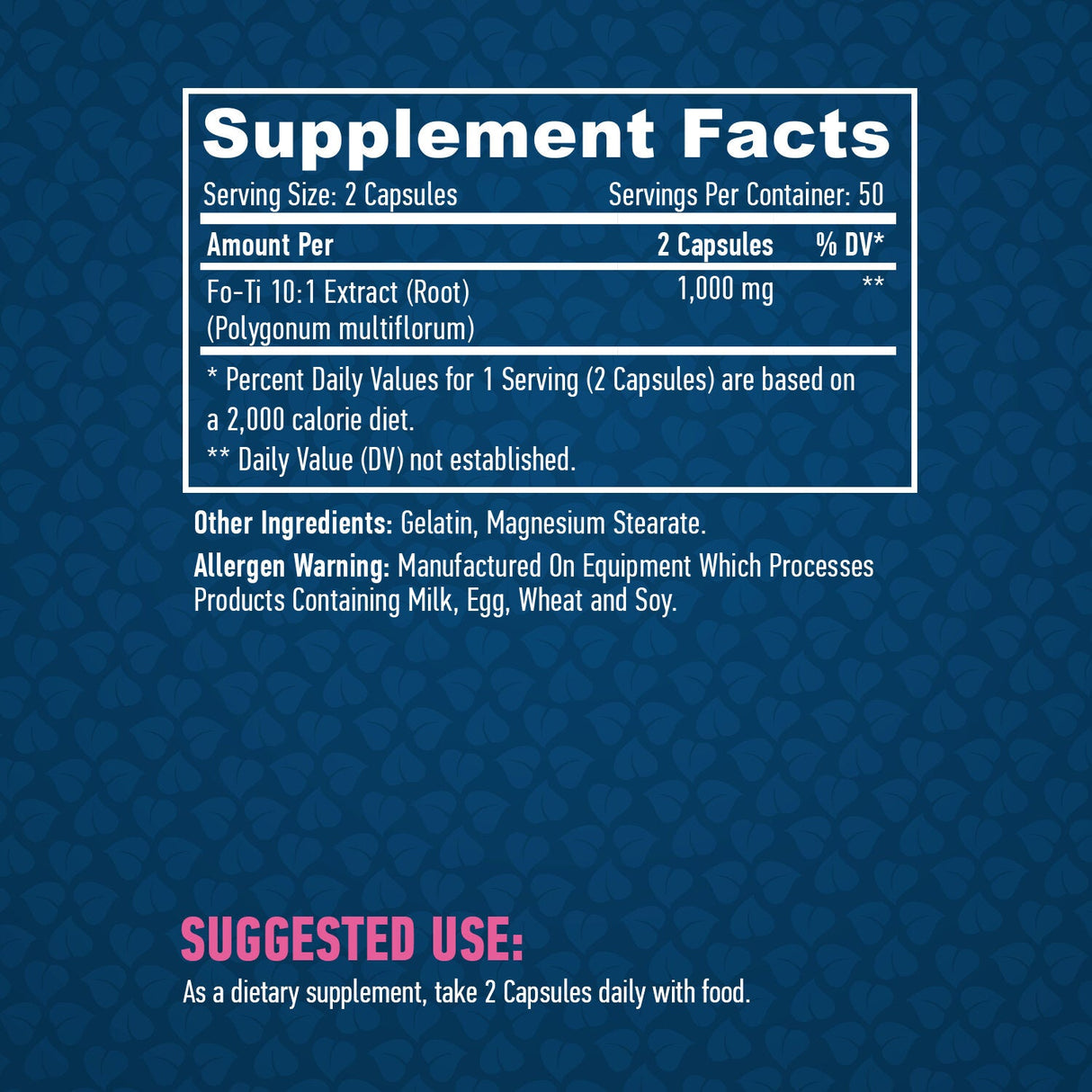 FO-TI ROOT EXTRACT / 100 капачки.