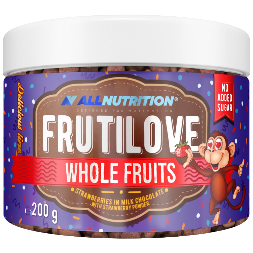 Frutilove | Ягоди в млечен шоколад и ягодов прах - 200 грама
