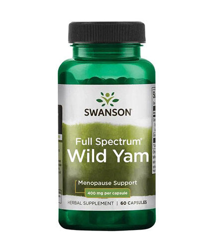 Пълен спектър Wild Yam 400 mg - 60 капсули
