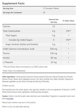 GABA CHEWABLE | С таурин, инозитол и теанин - 90 дъвчащи таблетки