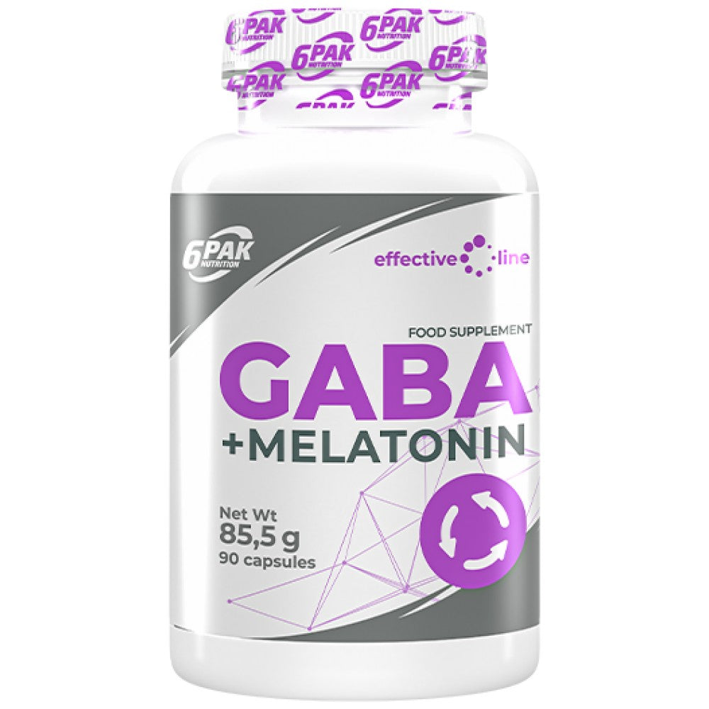GABA + мелатонин - 90 капсули