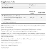 Екстракт от глог 600 mg | Допълнителна сила - 90 капсули