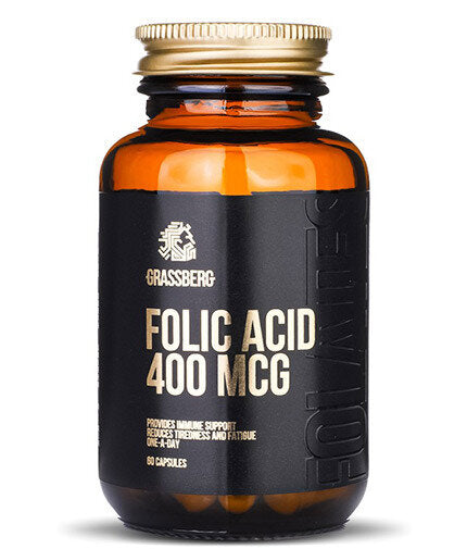 Grassberg фолиева киселина 400 mcg 60 капачки