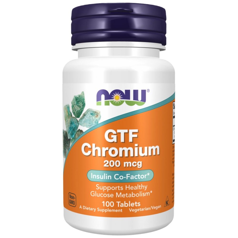GTF хром 200 mcg - 100 таблетки