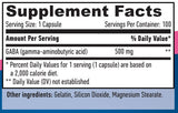 GABA 500 mg / 100 капачки.