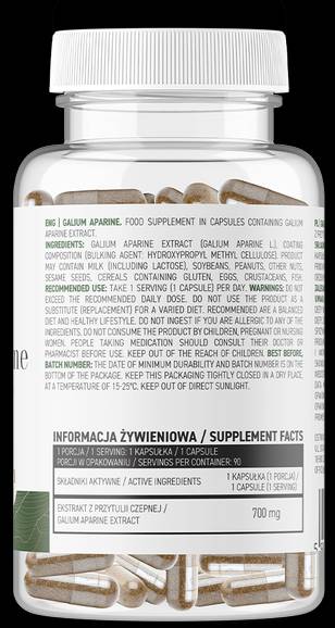 Gallium aparin 700 mg | VEGE - YARROW 90 капсули