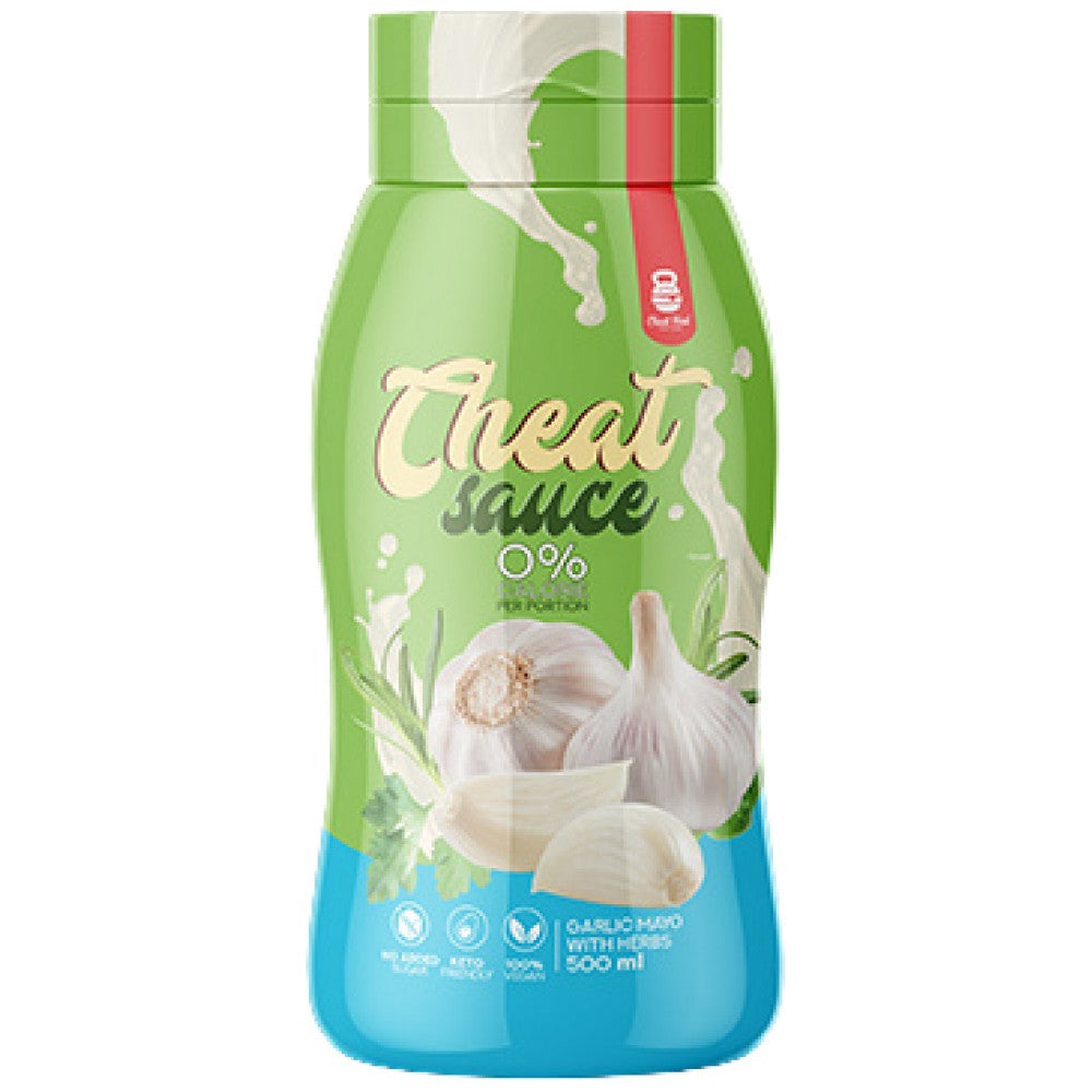 Чесън майо с билки / 0 калориен сос - 500 ml