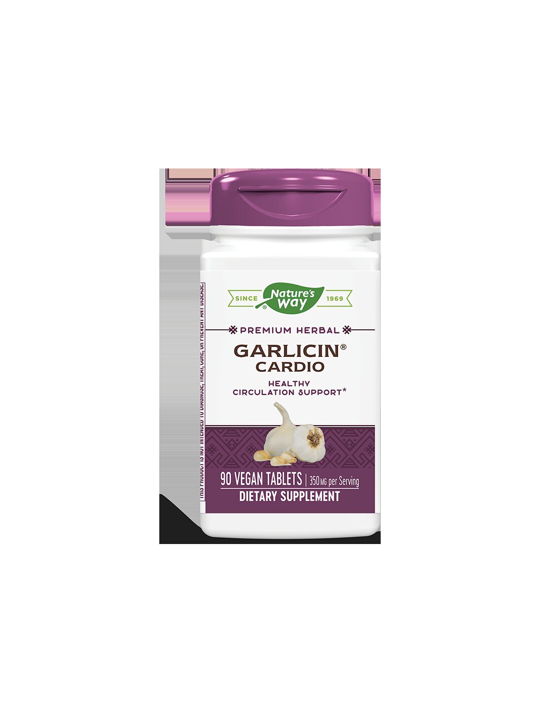 Garlicin® cardio 350 mg x 90 капсули Природата на природата