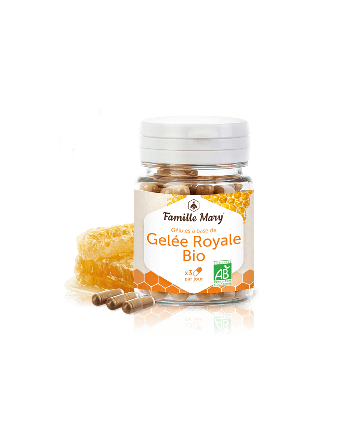 Gelée Royale Bio, 50 капсули Famille Mary