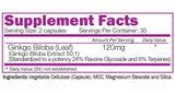 Екстракт от гинко билоба 120 mg 60 капсули
