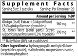 Ginkgo Hypericum - 60 капсули