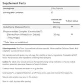 Glutathione Skin Brightener ™ | С Ceramosides® - 30 капсули