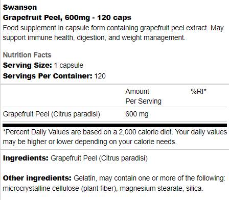 Peel Peel 600 mg 120 капсули