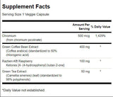 Зелено кафе комплекс 550,5 mg - 60 капсули