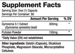 Gymnema Sylvestre 300 mg / 90 капачки