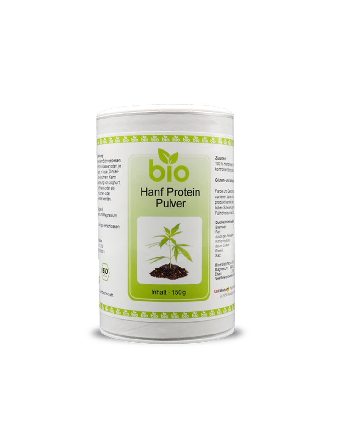 Hanf Protein Pulver - Конопен протеин на прах, 150 гр <tc>Karl Minck</tc>